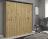 Garderobe und Kleiderschrank "Line-Up" Eiche Produktbild-Vorschau 4