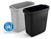 DURABLE Abfallbehälter DURABIN60L, Blauer Engel, schwarz Produktbild-Vorschau 3