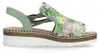 Rieker Damen Sandale Hochfront mit Blumenmuster leichter Produktbild-Vorschau 21