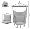 MalTec Hängesessel Gartensessel Brasilianischer Cocoon Produktbild-Vorschau 7