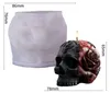 Halloween Totenkopf Hand Geist Zylinder Formen Silikon Produktbild-Vorschau 2