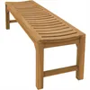 Teako Design Teakholz Gartenbank Ferrara Massivholz Produktbild-Vorschau 5