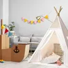 Tipi Zelt für Kinder Spielzelt mit Fenster Kinderzimmer Produktbild-Vorschau 13