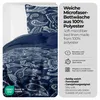 etérea Microfaser Bettwäsche 200x220 cm + 2Stk 80x80 cm Produktbild-Vorschau 2
