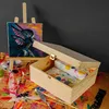 Creative Deco Drevená krabička s viečkom na dekoráciu | 29 Náhľad obrázku produktu 2