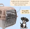 2er Set Transportbox Hundebox Katzentransportbox Kaninchen Produktbild-Vorschau 5