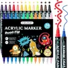 Acrylstifte mit Doppelspitze, 26 Farben Acrylstifte für Produktbild-Vorschau 1