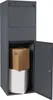 Wiltec Paketkasten Anthrazit 460 x 450 x 1400 mm, Paketbox Produktbild-Vorschau 2