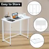 Klapptisch - 80x45x74cm Schreibtisch Bürotisch Produktbild-Vorschau 3