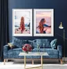 MG Design rám na obrazy 50 x 70 cm - barva bílá, ze dřeva, Náhled obrázku produktu 3