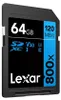 LEXAR Carte SDXC 800x PRO Blue Series 64Go UHS-1 V30 - Read Voir les images du produit 2