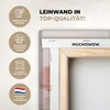 MuchoWow® - Leinwandbilder - Blumen - Rosa - Kunst - Produktbild-Vorschau 3