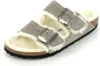 Birkenstock 1017403 Herren-Pantoletten in Grau – schmale Produktbild-Vorschau 46