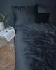 Deco4Home biancheria da letto satin denim | 220x200cm | blu Anteprima dell’immagine prodotto 4