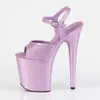 FLAMINGO-809GP Damen Sandale von Pleaser, Flieder Lack , EU Produktbild-Vorschau 3
