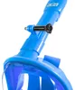 Aga Masque de plongée bleu avec tuba pliable, dimension XS Voir les images du produit 2