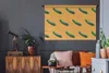 MuchoWow® Wandteppich Wandbehang Gemüse - Muster - Orange Produktbild-Vorschau 5