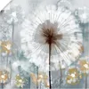 ARTland Poster Abstrakte Pusteblumen Wiese 1 Größe: 70x70 Produktbild-Vorschau 1