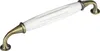 SOTECH Möbelgriff JOHANNA BA 160 mm Antik-Messing-Weiß Produktbild-Vorschau 1