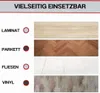 Filzgleiter 300 Stück Schwarz/Beige Mix selbstklebend für Produktbild-Vorschau 4