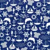Maritimes Luxus-Geschenkpapier – 300 x 70 cm – 5 Rollen Produktbild-Vorschau 1