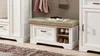 Bankje "Jasmin" in licht eikenhout - 93x49x41 cm (B x H x Productafbeelding-voorbeeld 13