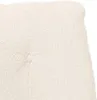 vidaXL Poltrona Crema 69 x 74 x 93 cm Tessuto Sherpa Anteprima dell’immagine prodotto 7