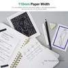 Poooli 110 * 30mm Weiß Nicht klebendes Thermopapierrolle Produktbild-Vorschau 5
