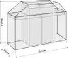 Gardenko kryt na gril Weatherproof 124x60x118 cm, 600D Náhľad obrázku produktu 3