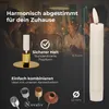 LED Stabkerze 2er indoor mit Timer Funktion - 6 Stunden - Produktbild-Vorschau 5