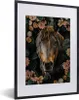 MuchoWow® MuchoWow® Gerahmtes Poster Pferd - Blumen - Produktbild-Vorschau 1