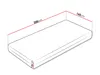 MIRJAN24 Beidseitige Schaumstoffmatratze Sonto 13 cm, H3, Produktbild-Vorschau 3