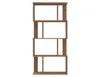 A freestanding wooden bookshelf with multiple open compartments. Produktbild-Vorschau