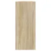 vidaXL Regál na knihy/rozdeľovač izieb Sonoma Oak 100x30x72 Náhľad obrázku produktu 4