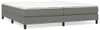 vidaXL Boxspringbettgestell Dunkelgrau 200x200 cm Stoff Produktbild-Vorschau 1