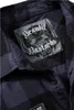 Brandit Motörhead Check Shirt Long Sleeve black-grey, 7XL Produktbild-Vorschau 3