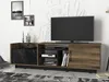 Wohnwand Siento Walnuss Marmor Optik | B 180 cm x H 55 cm x Produktbild-Vorschau 2