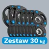 Zestaw obciążeń żeliwnych gumowanych 30kg REBEL ACTIVE Podgląd zdjęcia produktu 10