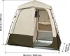 Tenda doccia SucceBuy con due zone, tenda WC da esterno con Anteprima dell’immagine prodotto 8