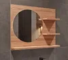 Nástěnné zrcadlo 60 cm x 50 cm Koupelnové zrcadlo s Náhled obrázku produktu 1