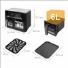 Heißluftfritteuse 14 L Dual Zone 6+8 L 2800 W 10 Programme Produktbild-Vorschau 5
