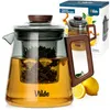 Vilde | Teekanne mit Sieb 700 ml - Schwarzes Glas - mit Produktbild-Vorschau 10