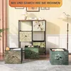 Commode rétro INONEFT avec 6 tiroirs, meuble de rangement Voir les images du produit 6