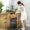 GTV AXISPACE Müll‑ und Sortier‑System 600 mm – 2×15 L + 2×7 Produktbild-Vorschau 5
