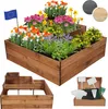 MODO24 Hochbeet Holz, Pflanzkasten, Massivholz, Kiefer, Produktbild-Vorschau 1