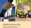 Blumfeldt Flex-Shade XL Sonnenschirm Sonnenschutz ,Fläche: Produktbild-Vorschau 2