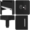 vidaXL Waschtisch Schwarz 60 x 35 x 60 cm Holzwerkstoff Produktbild-Vorschau 9