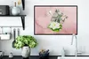 MuchoWow® MuchoWow® Gerahmtes Poster Buddha - Blume - Rosa Produktbild-Vorschau 3