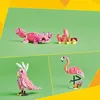 LEGO Creator 3 in 1 Wilde dieren Roze flamingo 31170 Productafbeelding-voorbeeld 5