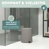 eluno Kosmetikeimer TESERO, Treteimer 4 Liter Produktbild-Vorschau 3